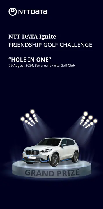 HIO Sign Board NTT Ignite 1,2m x 2,44m v.04 Portrait